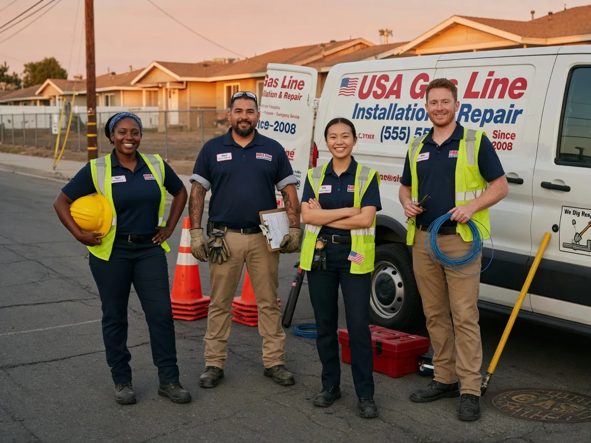 Gas Line Installation company in Rolette, ND